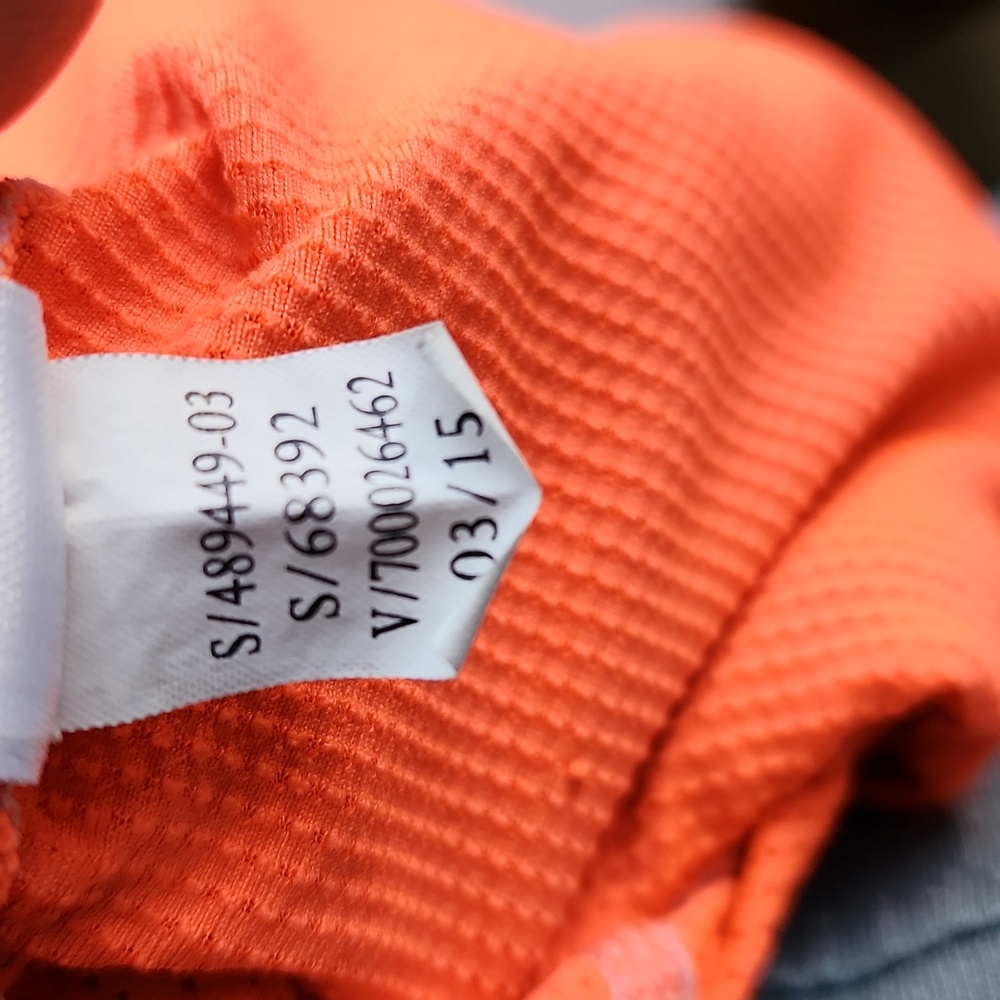 Athleta Bustle Tennis Skort Skirt Neon Orange Ember Size XS - Picture 8 of 13